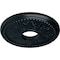 Ekena Millwork Tirana Ceiling Medallion (Fits Canopies up to 4 3/4"), 13 7/8"OD x 3 3/4"ID x 1 1/4"P, Night Shade CM13TINSF - alternate 2